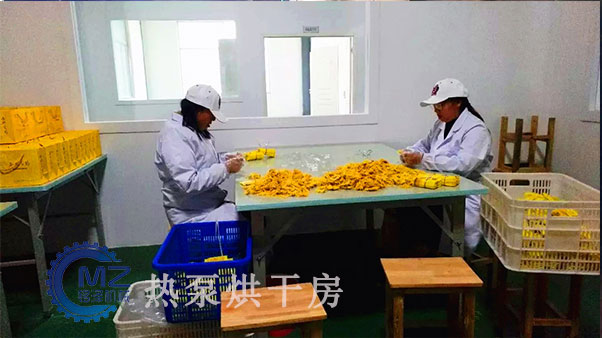 菊花烘干房客戶現(xiàn)場